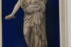 Statue of Ceres on the Staircase. It is reputed to be from Herculaneum.