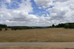 View from the East Front. The Mausoleum can be seen in the distance.