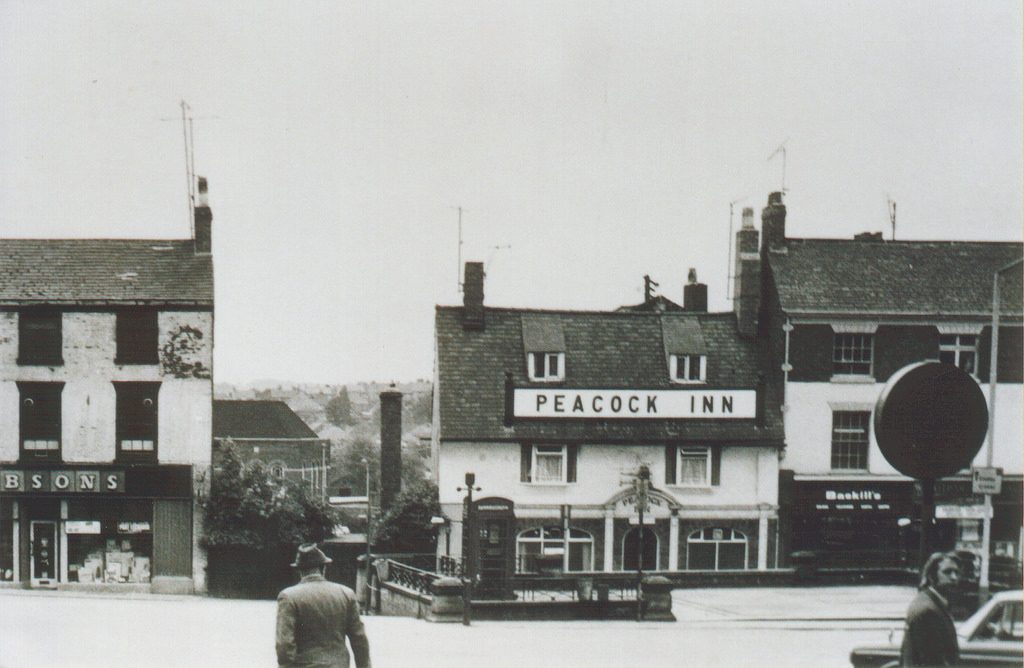 Peacock Inn Chesterfield Photograph Christine Merrick 1971