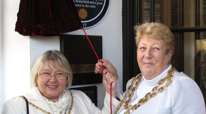 Unveiling of a new Blue Plaque at Ringwood Hall
